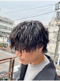 ツイストスパイラル縦落ちツイストスパイラルセンターパート