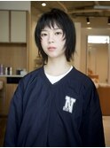 【田中春佳】シャギー　レイヤーボブ