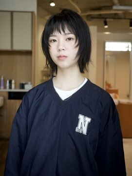 ネロ ヘアサロン ネイビー 渋谷(NERO HAIRSALON NAVY) 【田中春佳】シャギー レイヤーボブ