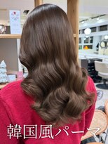 アミー 銀座(Ammy)&nbsp;コテがなくて叶う#韓国風パーマ#コテ巻き風パーマ#髪質改善