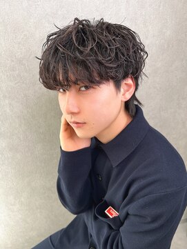 ジーナ 天神(Zina) マッシュ×シャドウパーマ