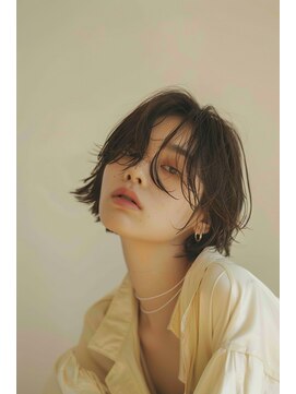 ラナ 新宿(lana) ニュアンスボブ/顔周りカット【lana hair新宿】