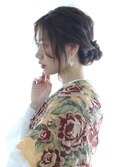 【10代20代30代】ルーズシニヨンアレンジ