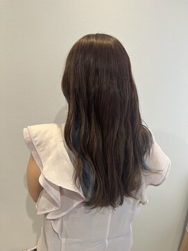 ヘアグレッソ(hair glesso.) イヤリングカラー