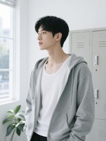 エイチ メンズ(H)&nbsp;ツイストスパイラル短髪アップバングソフトモヒカンオールバング