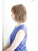 夏美髪質改善アプリコットオレンジハイライトカラーくびれヘア25