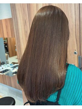 ガリカ 博多駅前(Gallica) ブリーチなしダブルカラーできる艶カラー/オリーブブラウン