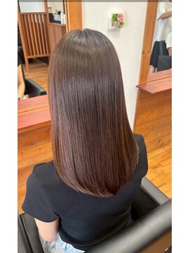 ノアサロン(Noa SALON) 【艶さらストレート】カット＋プレミアムトリートメント