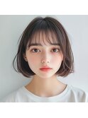 大人可愛いショートヘア/インナーカラー/髪質改善/韓国/ブリーチ