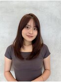 艶髪ショコラベージュワンカールレイヤー
