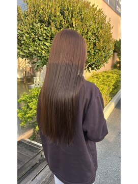 スウィートハンズ 具志川店(Sweet Hands) 髪質改善シルキーストレート+髪質改善カラー