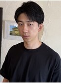 ツーブロックショート