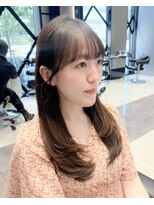 ハルキミナト ジャパン ヨコハマ(HARUKI MINATO japan YOKOHAMA)&nbsp;ロングレイヤー/レイヤーカット/顔周りレイヤー