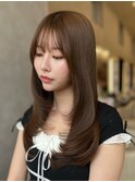 ハイレイヤーミディアム・ロングワンカールレイヤーイメチェン