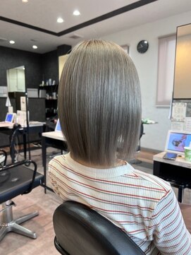 プログレス フレスポ富沢店(PROGRESS) 『silver ash gray』似合わせカット×ダブルカラー