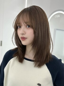 コア 表参道(COA) ボブ／レイヤーカット／グレージュカラー／表参道