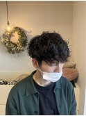 12/7 men'sパーマ