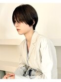 ハンサムショート/マッシュショート/黒髪ショート/20代30代40代