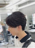 フェザーパーマセンターパートリバースパーマシャドウパーマ