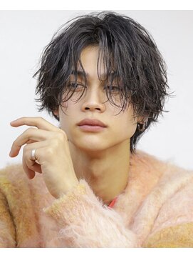 アストラ(ASTRA) MEN’S HAIR/波巻きツイストスパイラル/リバースセンターパート