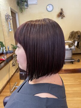 キキ 美容室(KIKI) タッセルボブスタイル