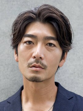 アイトーキョーリタ 渋谷(AI TOKYO Rita) 大人フェザーパーマルーズショートセンターパート渋谷