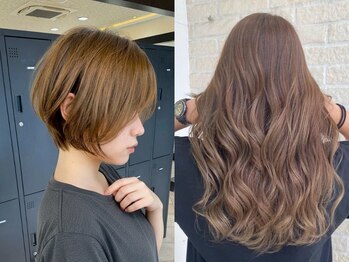 プロデュース 淵野辺店(Produce)の写真/白髪を活かす白髪ぼかしハイライト/明るめカラーもOK◎艶のある綺麗な仕上がり♪[Produce淵野辺店]