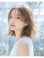 ラベストオイケ(LOVEST OIKE) 外ハネボブ・透明感ベージュ/20代