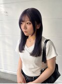 ラベンダー/ブリーチなしダブルカラー/ケアブリーチ/新潟