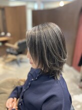 リップス ヘアー(Lips hair)&nbsp;TOKIO縮毛矯正とハイライトカラースタイル♪