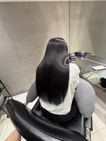 レックス アオヤマ(RexAOYAMA)&nbsp;漆黒シルクの極艶ロング