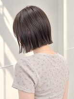 フォト 新宿三丁目(foto)&nbsp;髪質改善地毛風縮毛矯正くびれレイヤー切りっぱなしボブ