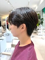 ノラ ウメダ(NORA UMEDA)&nbsp;韓国ヘア 毛流れマッシュ×シースルーマッシュ×メンズカット