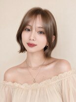 サンド ミュウ 横浜店(sand mieu)&nbsp;巻ける縮毛矯正◎柔らかナチュラルボブ