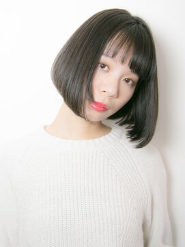 リリアン 青山(relian) 重めなボブは縮毛矯正で決まり☆