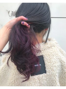 アンドレ ヘア デザイン(Andre Hair Design) グラデーションバイオレット