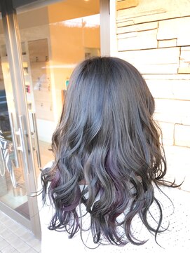 ヘアーデザイン グロウ(hair design Grow) グレージュ系カラー