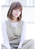 ACE 大人可愛い丸みボブ×ナチュラルベージュ
