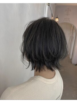 ラ シック(La chic) レイヤーボブ×オリーブグレージュ