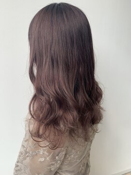 コルク バイ マグ 松本駅前(COLK by Mag) ブリーチなしダブルカラーアプリコットオレンジレッドピンク韓国