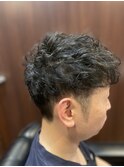 スパイラルパーマ