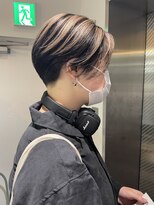 キコエル 三軒茶屋(kikoeru)&nbsp;ツートーンハンサムマッシュショート