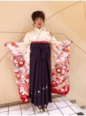 袴着付け&ヘアセット