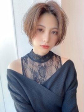 アグ ヘアー ゼッカ 大野城店(Agu hair zekka) 《Agu hair》束感コンパクトショート