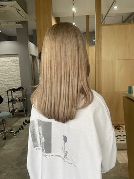 ミロク 宜野湾店(miloc) ハイトーン艶カラー