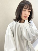 エルサフィロ ヒゴバシ(el zafiro)&nbsp;【エルサフィロ  肥後橋】ダークアッシュ　ボブ