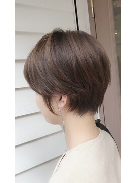 ルーブ(Roove) すっきりショート×ベージュブラウン