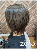 ヘアメイクゼロ 坂戸駅前店(hairmake zero) くすみカラー♪サファイア×インディゴブルー/ブルーグレージュ