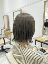 アリーナ 船橋日大前店(arena)&nbsp;ぱつっとボブ×オリーブグレージュ