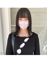 ミント(mint) ミニマムウルフ/顔周りレイヤー/ウルフレイヤー/ブルージュ